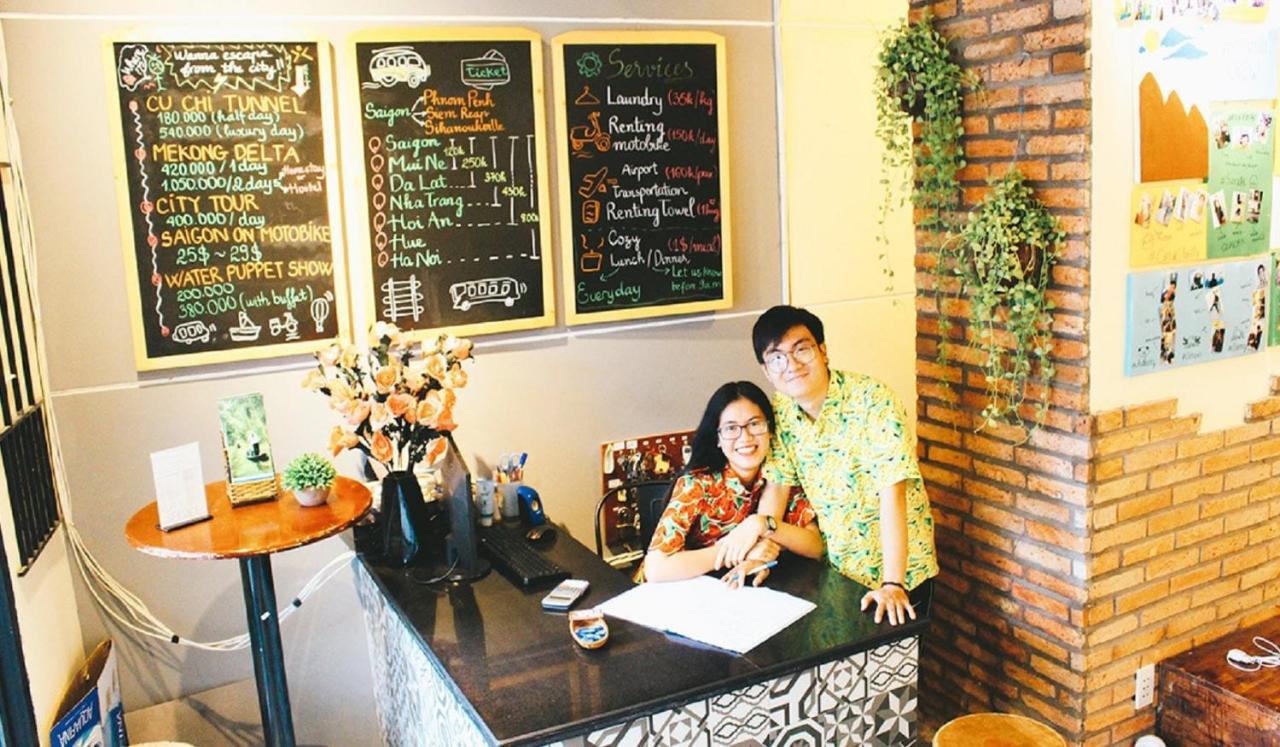 The Art - Vitamin Smiles Hostel Bandar Ho Chi Minh Luaran gambar