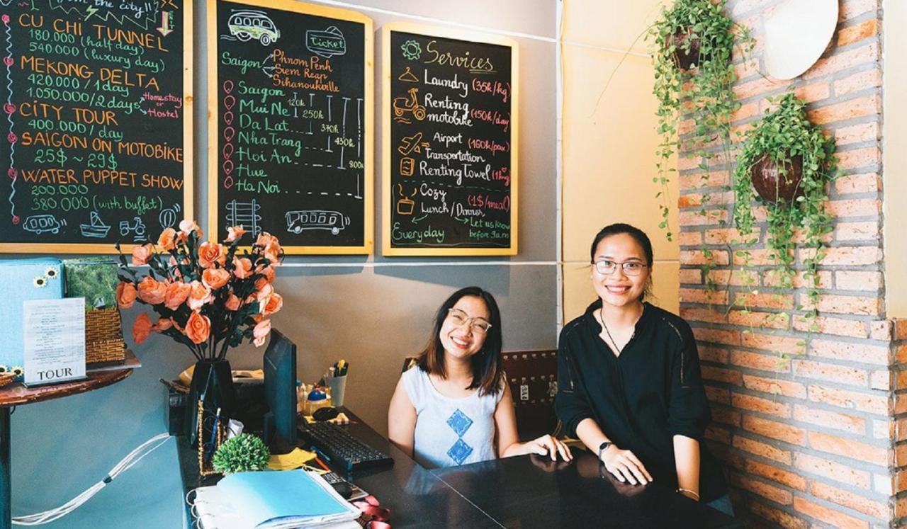 The Art - Vitamin Smiles Hostel Bandar Ho Chi Minh Luaran gambar