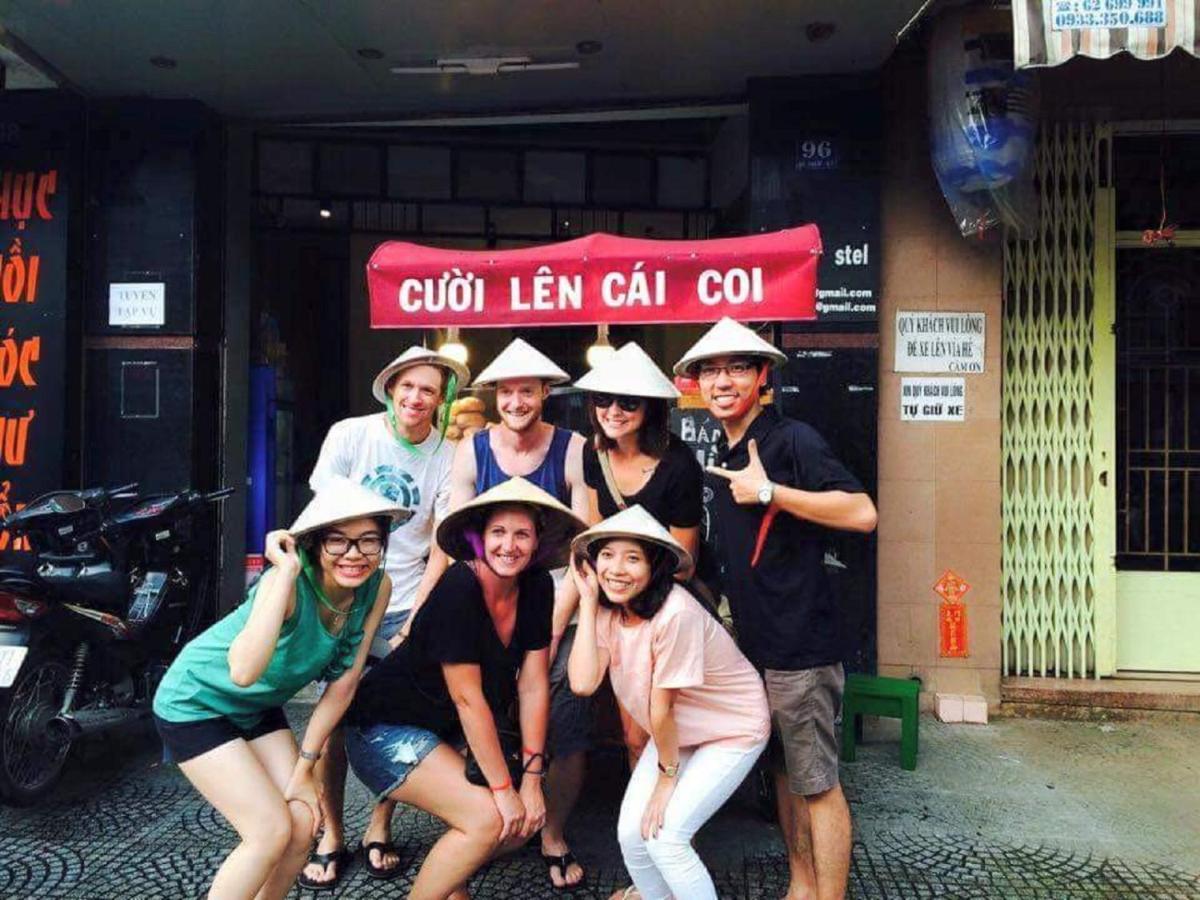 The Art - Vitamin Smiles Hostel Bandar Ho Chi Minh Luaran gambar